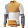 BOTCAM Dolcevita da uomo nero | Maglione a collo alto da uomo in cotone grigio t Shirt da uomo nero bianco maglione da uomo grigio maglia maglia maglia uomo maglia manica lunga inverno, Blu, M