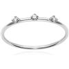 Burato Gioielli Anello Trilogy Solitaire White