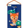 My Mandarine KC155C - Kit creativo per il cucito per bambini - pupazzo da cucire Maxi Couz'IN - a partire dai 6 anni - super-Sacha