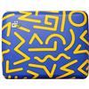ÖGON -DESIGNS- Portafoglio in alluminio di grande capacità con chiusura in metallo, protezione RFID contro le frodi e la smagnetizzazione, modello Smart Case OSLO Large