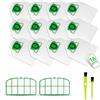 YUKOVEP 12 Sacchetti Folletto VK200 220S FP200,Per Vorwerk Sacchetti Filtri Partdi