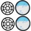 Gudotra 4 Pezzi Filtri per Aspirapolvere Rowenta Swift Power Cyclonic RO2981EA RO2910EA RO2913EA RO2915EA RO2932EA RO2933EA RO2957EA Compatibile con ZR904301