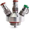 iBrewing Mini dispenser con serratura a sfera in acciaio inox con PRV da 2,5/5 bar, compatibile con fusti da 2 L-10 L, ideale per l'erogazione di bevande e birra fatta in casa