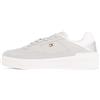 Tommy Hilfiger Donna Sneakers da Basket Metallic Scarpe, Beige (Misty Blush), 37