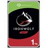 Seagate IronWolf, 1TB, Hard Disk SATA da 6GBit/s, HDD, CMR 3,5 5.900 RPM, Cache da 64 MB per NAS con Sistema RAID, 3 anni Rescue Services (ST1000VN002)