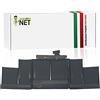 new net Batteries - Batteria A1417 Compatibile con Mac Book PRO 15 Retina A1398 Anno 2012 e 2013 [10.95V - 8680mAh]