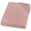 sleepling Comfort Bambini Lenzuolo con Angoli in Morbida Flanella, Realizzato in Germania, 100% Cotone, per materassi Fino a 13 cm di Altezza, con Bordo Elastico perimetrale, 70 x 140, Rosa