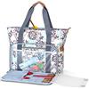 Teamoy Borsa a Maglia per Maglieria, Tote di stoccaggio di Filati per Filati e Progetto incompiuto, Alta capacità e Peso Leggero, Facile da trasportare (No Accessori Inclusi) (Dente di Leone)