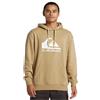 QUIKSILVER FELPA BIG LOGO HOODIE BEIGE AQYFT03356 TKA0