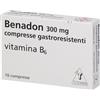 Benadon*10cpr gastrores 300mg - 044433011 - integratori/integratori-alimentari/vitamine-e-sali-minerali