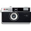 AgfaPhoto Reusable Half Camera BLACK GARANZIA UFFICIALE ITALIA 2 ANNI