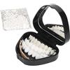 Fyearfly Kit di Riparazione dei Denti, Faccette Dentali Rimovibili, Kit di Riparazione Temporanea dei Denti, Perline Termiche Modellabili Per Denti Finti Per Cosplay, Protesi Modellabile Per Uomini E Donne