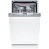 Bosch Lavastoviglie da Incasso Slim 10 Coperti Classe C Incassata a Scomparsa Totale Larghezza 45 cm Serie 4 - SPV4EMX25E