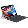 Insoluxia 14 pollici PC Portatile 2 in 1, tablet Windows 11 con processore N100, Notebook metallo LPDDR5 16 GB + 512 GB SSD, WIFI6/Bluetooth 5.2/Type-c/Micro HDMI Laptop (con tastiera)