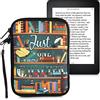 kwmobile Custodia Universale per eReader - Copertina in Neoprene multicolore con Chiusura a Zip - Misura 17 x 12 x 2 cm - Astuccio portatablet