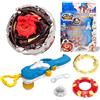 Infinity Nado- Trottola Non-Stop Battle Deluxe-Fiery Dragon, Multicolore, EU634402