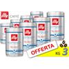 ILLY Caffè in GRANI → 1 kg - (4x250 gr ) - Caffe Tostatura Deka, DECAFFEINATO