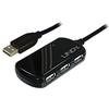 Lindy 42781 Prolunga Attiva USB 2.0 con Hub Pro, 8m