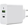 Ewent iPhone 15/14/13/12/11/Pro/Max/Mini/SE/X/XR/XS/8/7, iPad Pro/Air, Air/Pods Pro, Samsung Galaxy Note, Huawei, XiaoMi etc., Caricabatterie USB C, Caricatore da Muro, 36W Type C Super Veloce, Senza Cavo