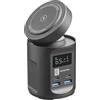 Cellularline - MAG HUB - Station di ricarica Magsafe wireless multiporta - 2 porte USB-A 22.5W - 2 porte USB-C 65W - Carica Wireless per iPhone 7.5W - Pad Wireless rotabile 180° - Nero