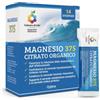 Optima Naturals - Colours Of Life Magnesio 375 Citrato Organico Integratore Stanchezza Fisica e Mentale Confezione 14 Stick