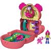 Polly Pocket Cofanetto Flip Bradipo, con Micro Bambola, Bradipo e Scomparti a Sorpresa, Giocattolo per Bambini 4+Anni, GTM59
