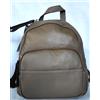 Vera Pelle zaino donna zainetto VERA PELLE piccolo tasche tracolla leggero nero