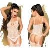 PENTHOUSE Tuta Sexy Eye of the Storm Bianco