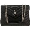 Yves Saint Laurent Pre-Owned - Borsa a spalla Loulou media - Donna - pelle - Taglia unica - Nero