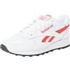 Reebok Classic Leather, Scarpe da ginnastica Uomo, CBLACK/PUGRY5/RBKG03, 42.5 EU