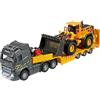 Majorette - Volvo Truck cm 35, 213726000, +3 anni, Giallo E Nero