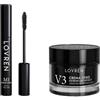 LOVREN MINI-SIZE BOX BLACK M1 MASCARA MINI + V3 CREMA VISO MINI