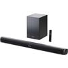 Sharp HT-SBW202 altoparlante soundbar Nero 2.1 canali 100 W