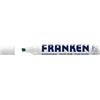 Franken Pennarelli a gesso liquido a base d' acqua. Asciugatura rapida. Punta a Scalpello ad alta intensità di colore, buona copertura, adatta per vetro, lavagna, etc. Tratto 2 - 5. 1 pezzo white