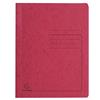 Exacompta - Rif. 39995E - Cartoncino da 25 cartelline a lamella stampate Iderama in carta lucida 355 g/m², con certificazione FSC®, dimensioni 24 x 32 cm, per documenti formato A4, colore rosso