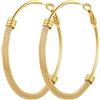 PROSTEEL 60MM Oro Orecchini Cerchio a Maglia Metallica, 20-82mm Varie Dimensioni, In Acciaio Ipoallergenico, Orecchini Donna Oro, Chiusura Minimalista, Regalo Compleanno