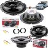 Pioneer Evotuning - no hertz Kit 4 Casse Altoparlanti Pioneer Anteriori e Posteriori Coax per Fiat Multipla