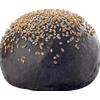 Panino Black Burger Bun Carbone e Semi di Sesamo 75g