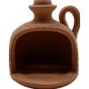 Ceramica realizzata a Mano con Terracotta di Sicilia, Pezzo Grezzo da Dipingere
