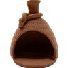 Ceramica realizzata a Mano con Terracotta di Sicilia, Pezzo Grezzo da Dipingere