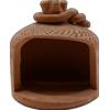 Ceramica realizzata a Mano con Terracotta di Sicilia, Pezzo Grezzo da Dipingere