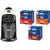 Lavazza, A Modo Mio Macchina per Caffè Deséa White Cream con 88 Capsule Crema e Gusto Assortite, Espresso 1500 W, 220-240 V, 50/60 Hz, Capacità Max 10 Capsule e 1.1 Litri d'Acqua