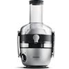 Versuni Philips Avance Collection Centrifuga Per Succhi Di Frutta E Verdura, Tecnologia Fiberboost, Quickclean Plus Per Pulizia Facile, 1100 W, Collezione Avance, Argento, 2.1 l, Nero (HR1921/20)