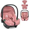 LIONELO ASTRID i-Size Seggiolino Auto Neonati 40-87cm Ovetto gr 0+ Montaggio rivolto all'indietro, Cintura di sicurezza a 3punti Protezione laterale Inserto Dri-Seat