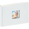 walther design Fun FA-207-W - Album Fotografico con Finestra intagliata in Copertina, 22 x 16 cm, Azzurro