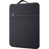 MicaYoung 13-13,3 Pollici Custodia per Portatile Protettiva Borsa Porta PC Impermeabile per MacBook Air 13 M2 M1 A2681 A2337 A2179(2018-2022)/MacBook Pro 13 M2 M1 A2338 A2289(2016-2022), Nero
