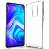 N NEWTOP Cover Compatibile per Xiaomi Redmi Note 9, Custodia Morbido TPU Clear Protettiva Gel Silicone Trasparente Slim Case Posteriore (per Note 9)