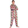 Marvel Pigiama Intero Uomo - Caldo Pigiamone in Pile con Cappuccio e Zip S-2XL - Pigiami Invernali Interi Avengers Gadget Regalo (Multicolore, M)