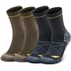 CAMBIVO Merino Calze Trekking Uomo Donna, Anti Vesciche Calze Sportive, Calze Spugna Traspiranti in Lana Merinos, Calzini per Escursionismo, Trail Running, Hiking, Montagna, Sports Ciclismo 2 o 3 Paia