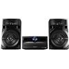 Panasonic SC-UX102E-K Sistema Mini, 300 W, Speaker a 2 Vie, Woofer da 13 cm, Lettore CD, CD-R/R W, Bluetooth, USB, DAB/DAB+, 30FM/15AM RDS, AUX, Audio di Qualità, Illuminazione Blu, Nero